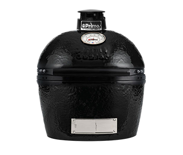 Primo Oval Junior 200 Charcoal Grill Head - front view