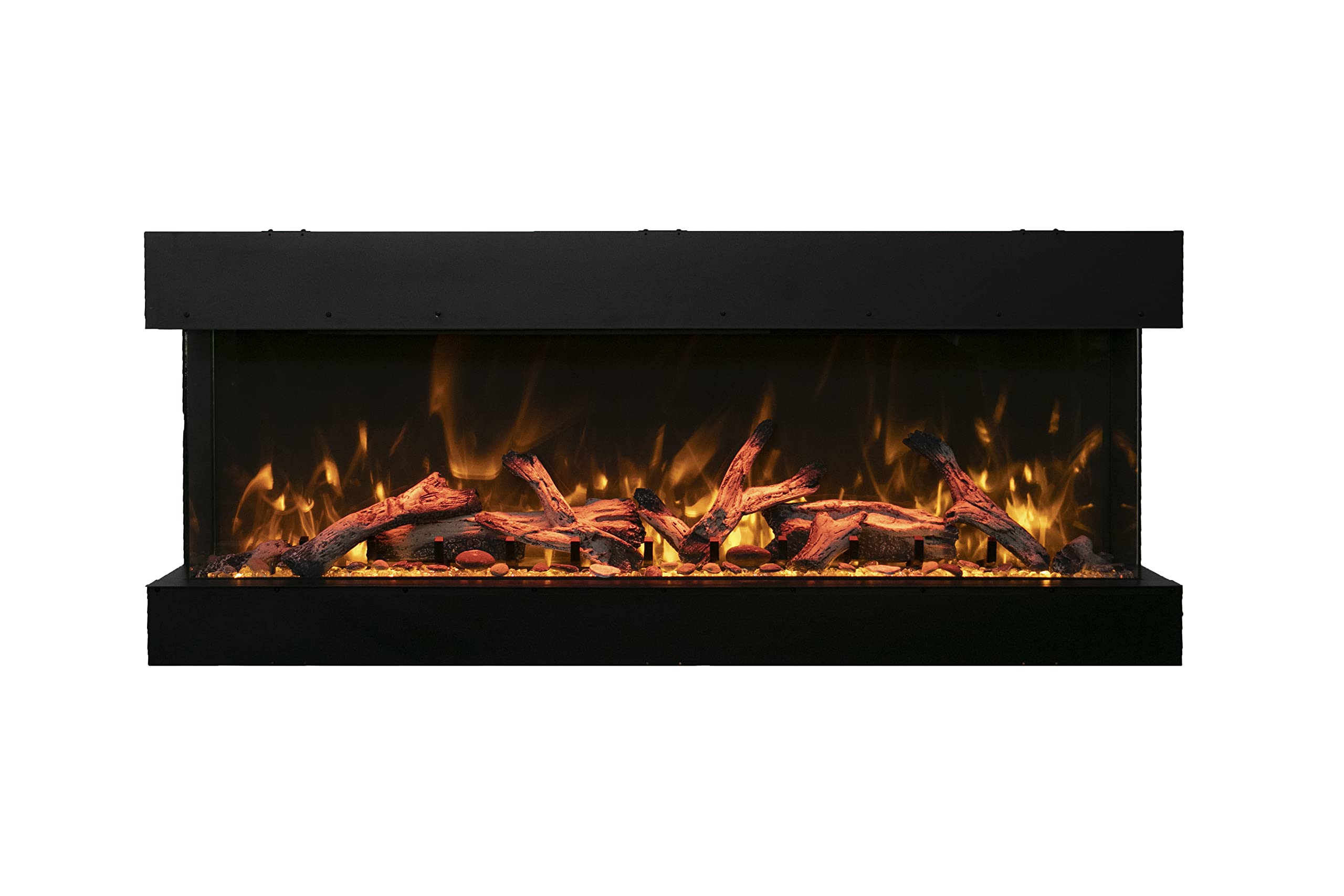 Amantii Tru-View Extra Tall 60" 3-Sided Electric Fireplace
