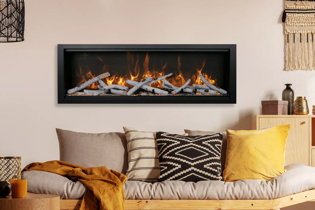 Amantii Symmetry Bespoke 74" Electric Fireplace