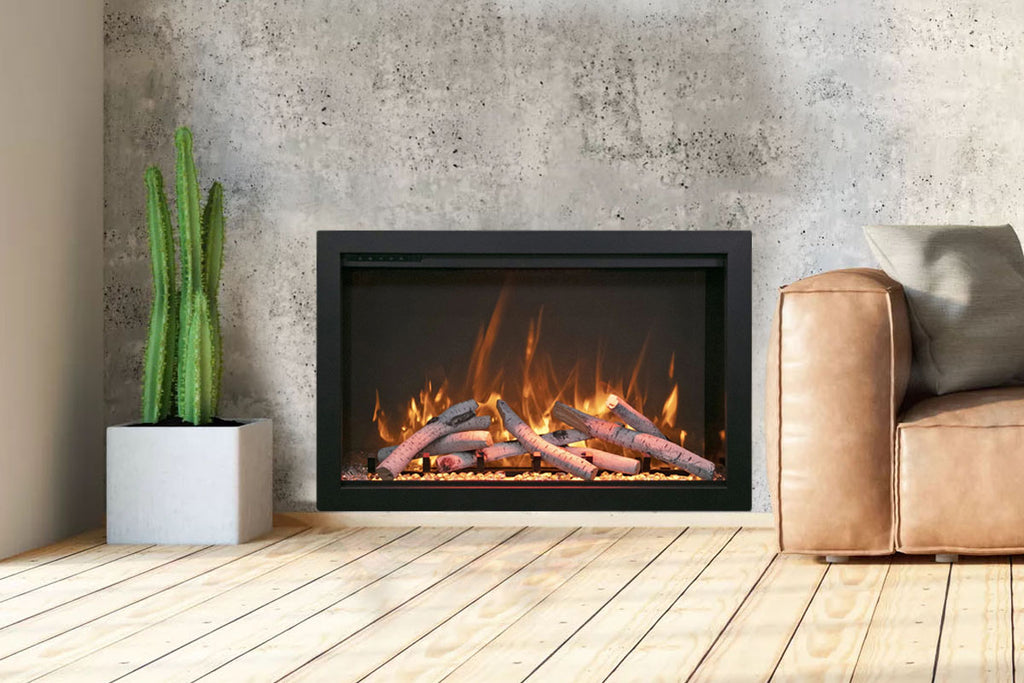 Amantii Traditional Bespoke 33" Electric Fireplace Insert
