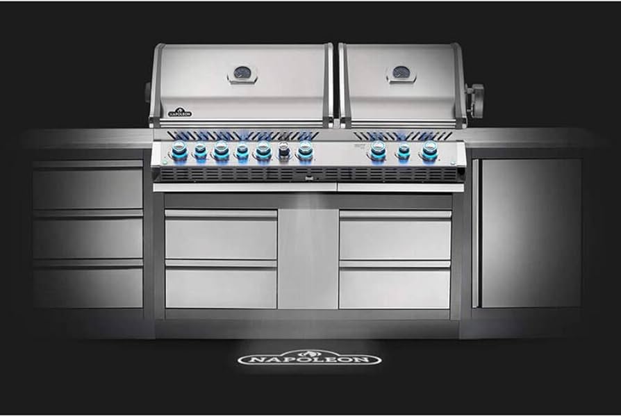 Napoleon Built-In Prestige PRO 825 Propane Gas Grill